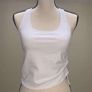 Fabletics Built-in Bra Tank White